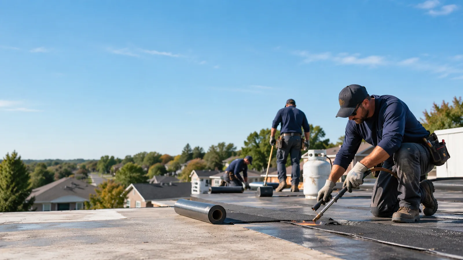 Flat Roof Leak Repair providers in Hollandale, WI